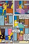 a 日 に 生活 の marge (the simpsons)