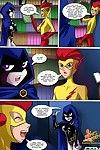 teen titãs Quadrinhos raven vs flash