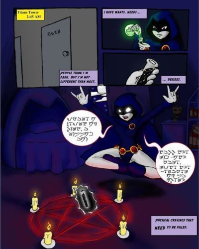 [slashysmiley] raven :Comic: (teen titans) [incomplete]