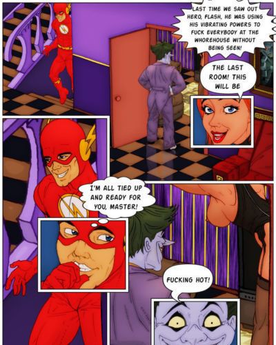 [Online Superheroes] Flash in Bawdy House (Justice League) - part 2