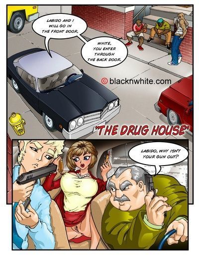 White Cops, Black Cocks 1 - The Drug Houch