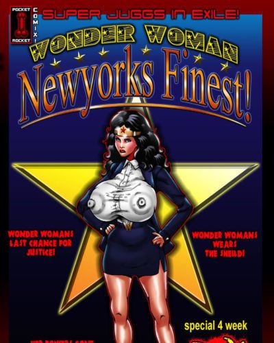 [smudge] Super juggs no exile!: maravilha mulher newyorks finest! (wonder woman)