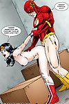 [leandro comics] ความยุติธรรม เรื่อง แฟลช แล้ว สงสัย ผู้หญิง