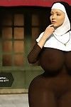lily\'s primero día como Un Nun
