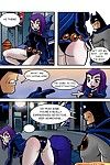 [comics toons] raven\'s Sueño (teen titanes batman)