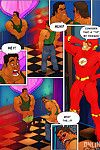 [online superheroes] แฟลช ใน bawdy บ้าน (justice league) ส่วนหนึ่ง 2