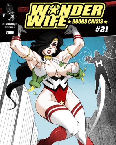Niku Ringo (Kakugari Kyoudai) Wonder Wife: Boobs Crisis #21 desudesu Colorized