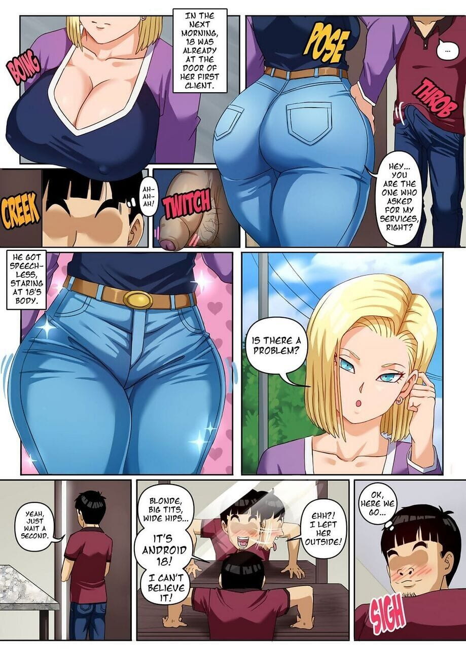 android 18 ntr nul Hentai strips afbeelding