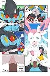 Ryouta Sumeragi Sylveon vs Luxray (Pokemon)