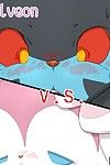 [Ryouta Sumeragi] Sylveon vs Luxray (Pokemon)