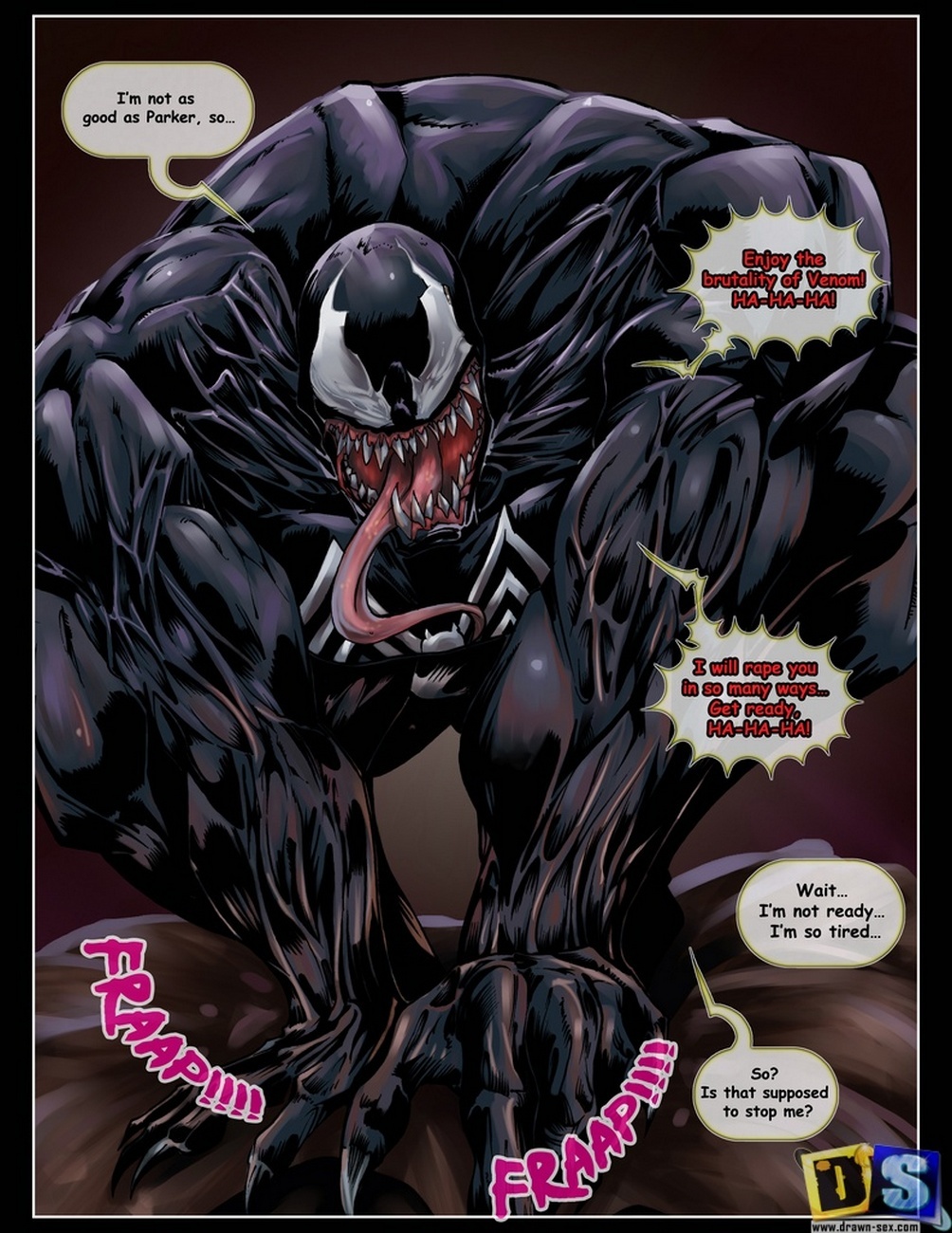 Power Girl vs Venom