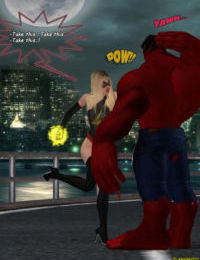 ms. Marvel vs Rot hulk die Zurück der Rot hulk