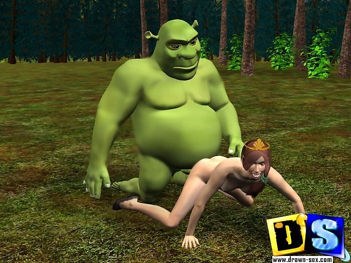 3d sex adventure of shrek and irresistible fiona - part 1264