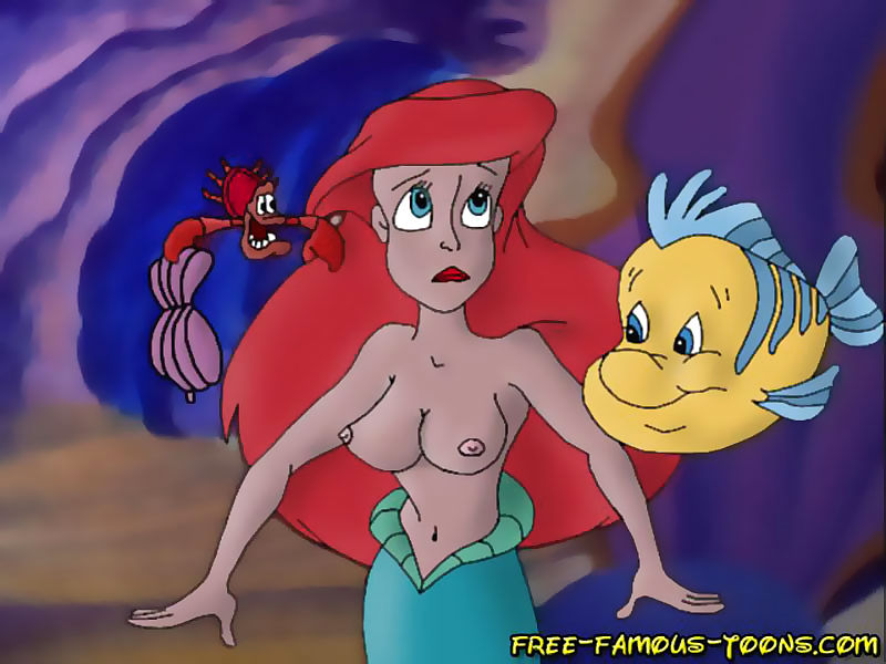 الشهيرة رسوم متحركة حورية البحر ارييل مارس الجنس بجد جزء 15