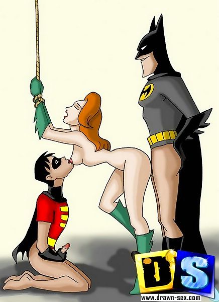 Batman and batgirl banging like mad rabbits - part 326