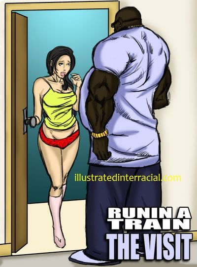 Runnin A Train - illustrated interracial