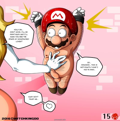 la princesa melocotón Gracias usted Mario Parte 2