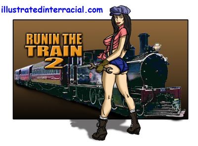 runnin Un tren 2 ilustrado interracial