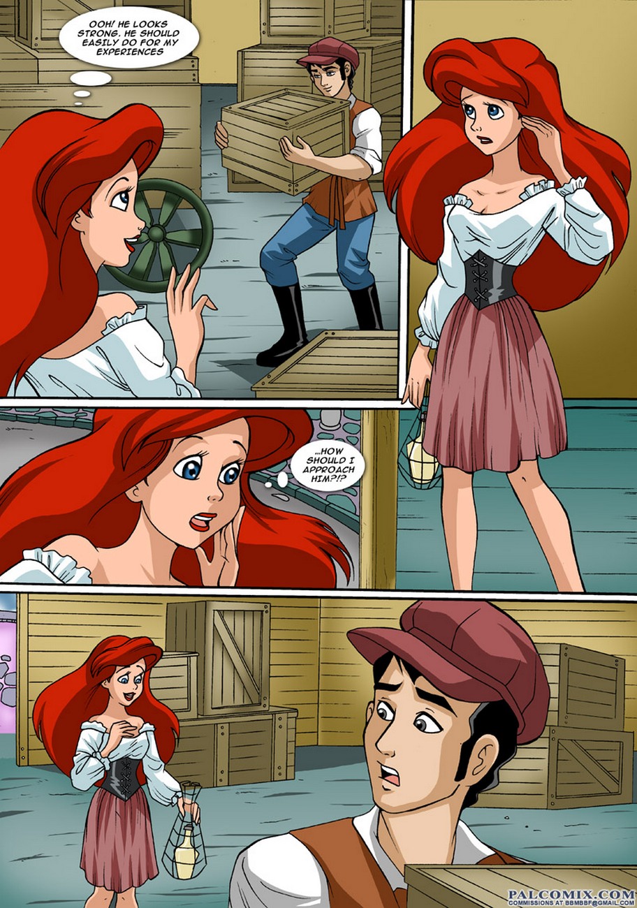Ariel untersucht