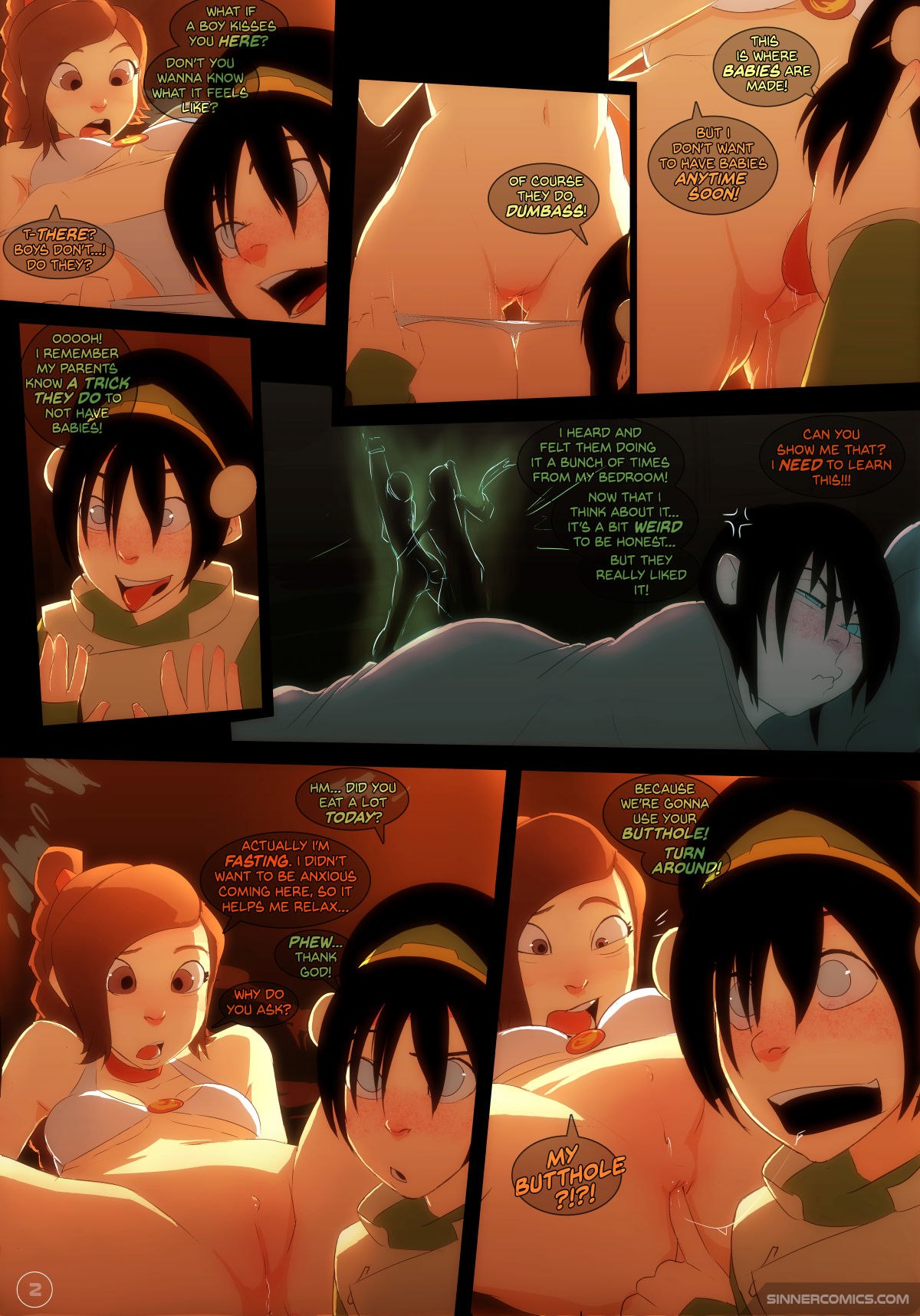 sillygirl toph vs. Ty lee(avatar の 昨 airbender)