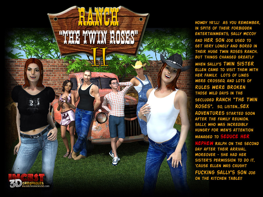 Incest3DChronicles- Ranch The Twin Roses. Part 2