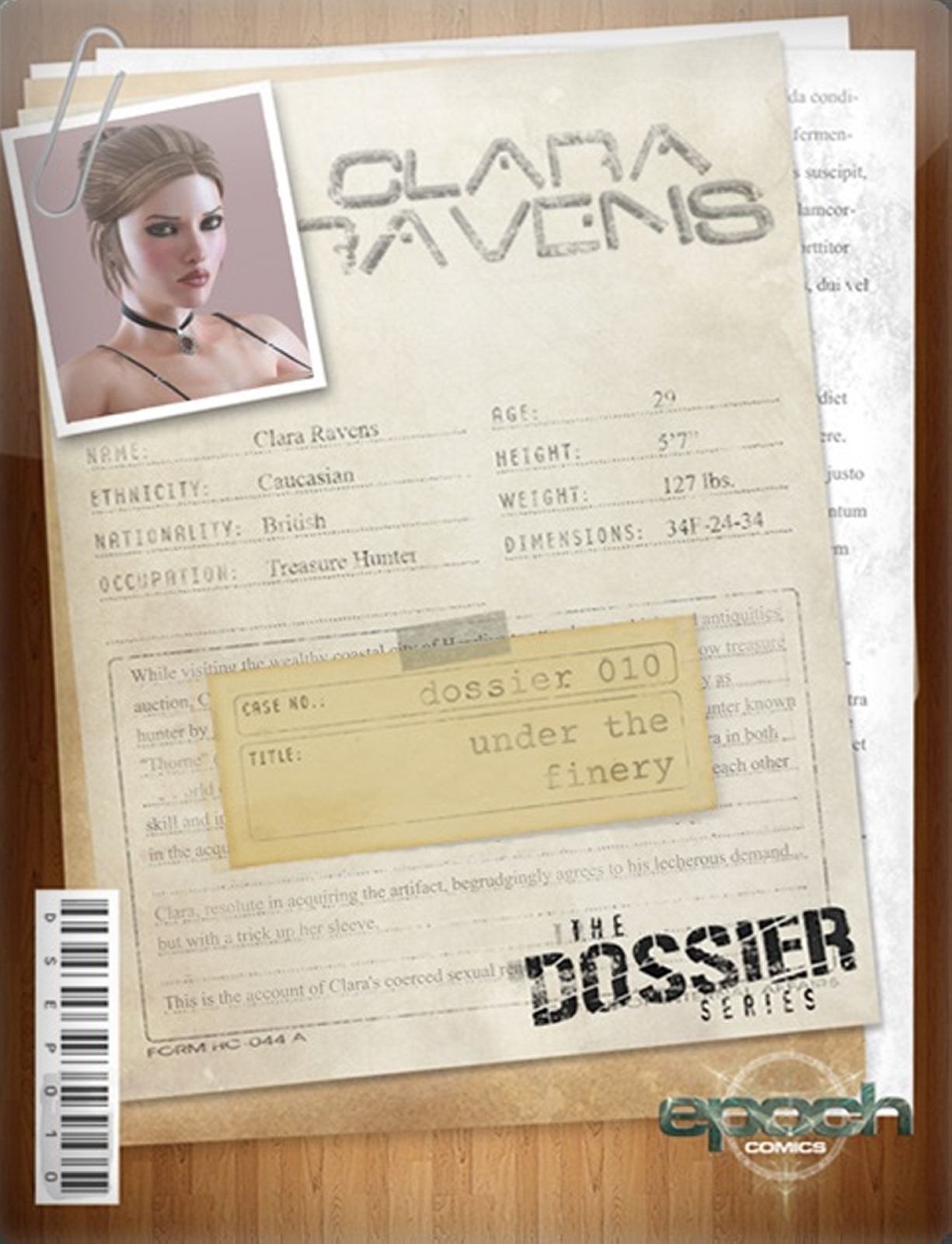 De dossier 10 tijd Clara Raven