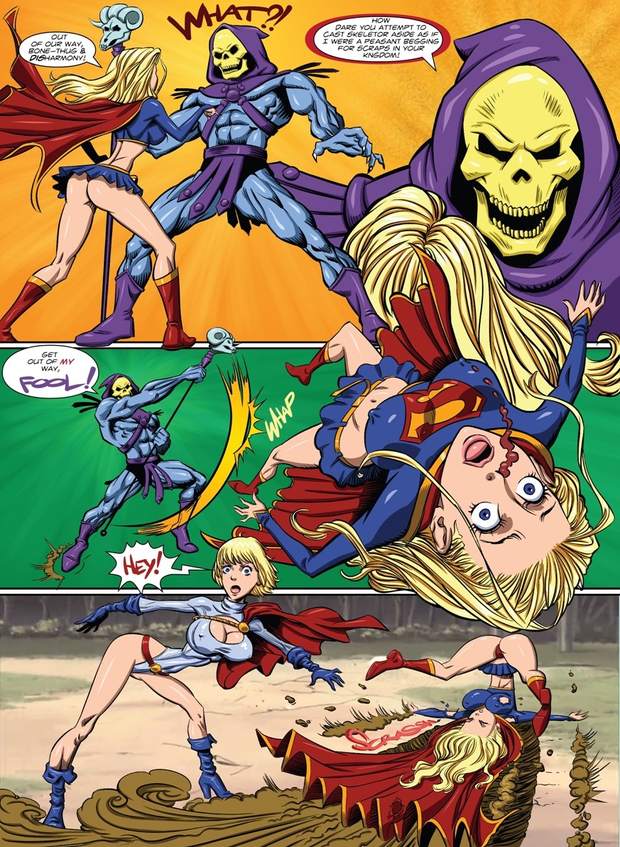supergirl et puissance Fille pervtopia
