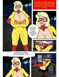 parodia Super eroina hijinks