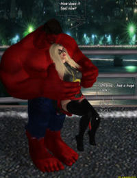 Ms. Marvel vs Red Hulk- The Return of Red Hulk
