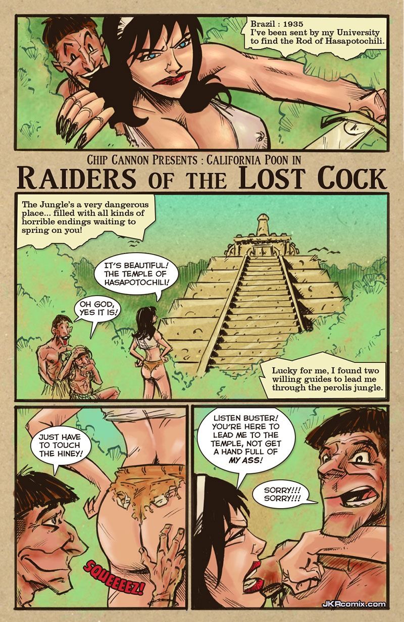 JKRComix- California Poon 2-Raiders Of The Lost Cock