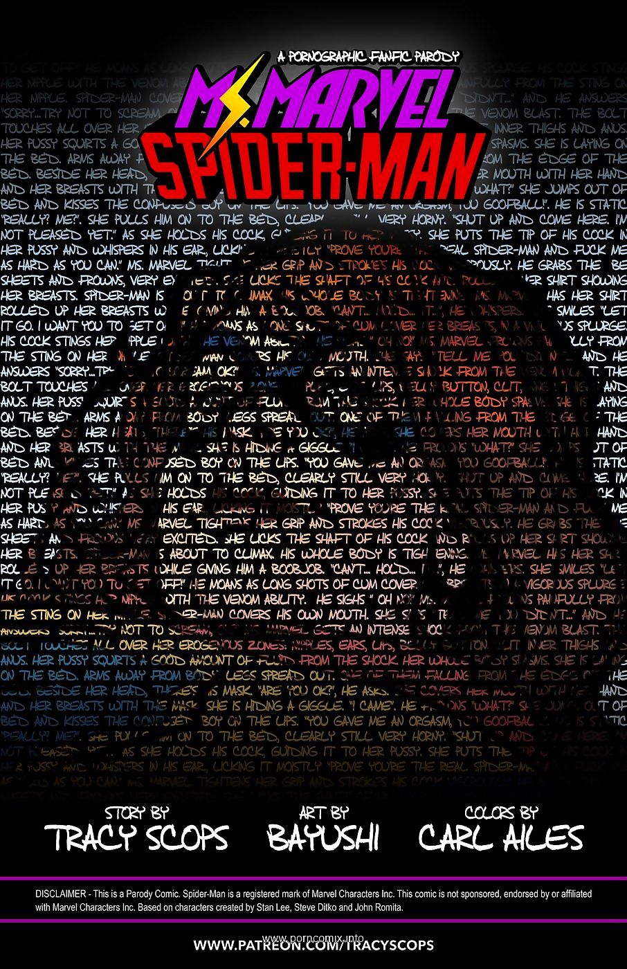Missen Marvel spider man Tracy scops