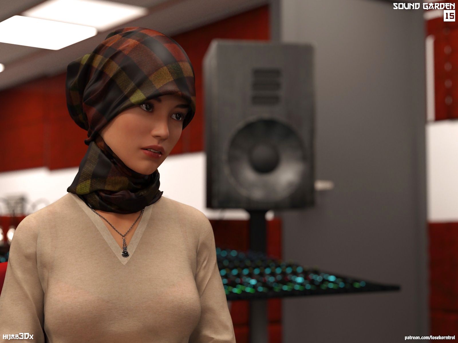 Hijab 3DX- Losekorntrol- Sound Garden