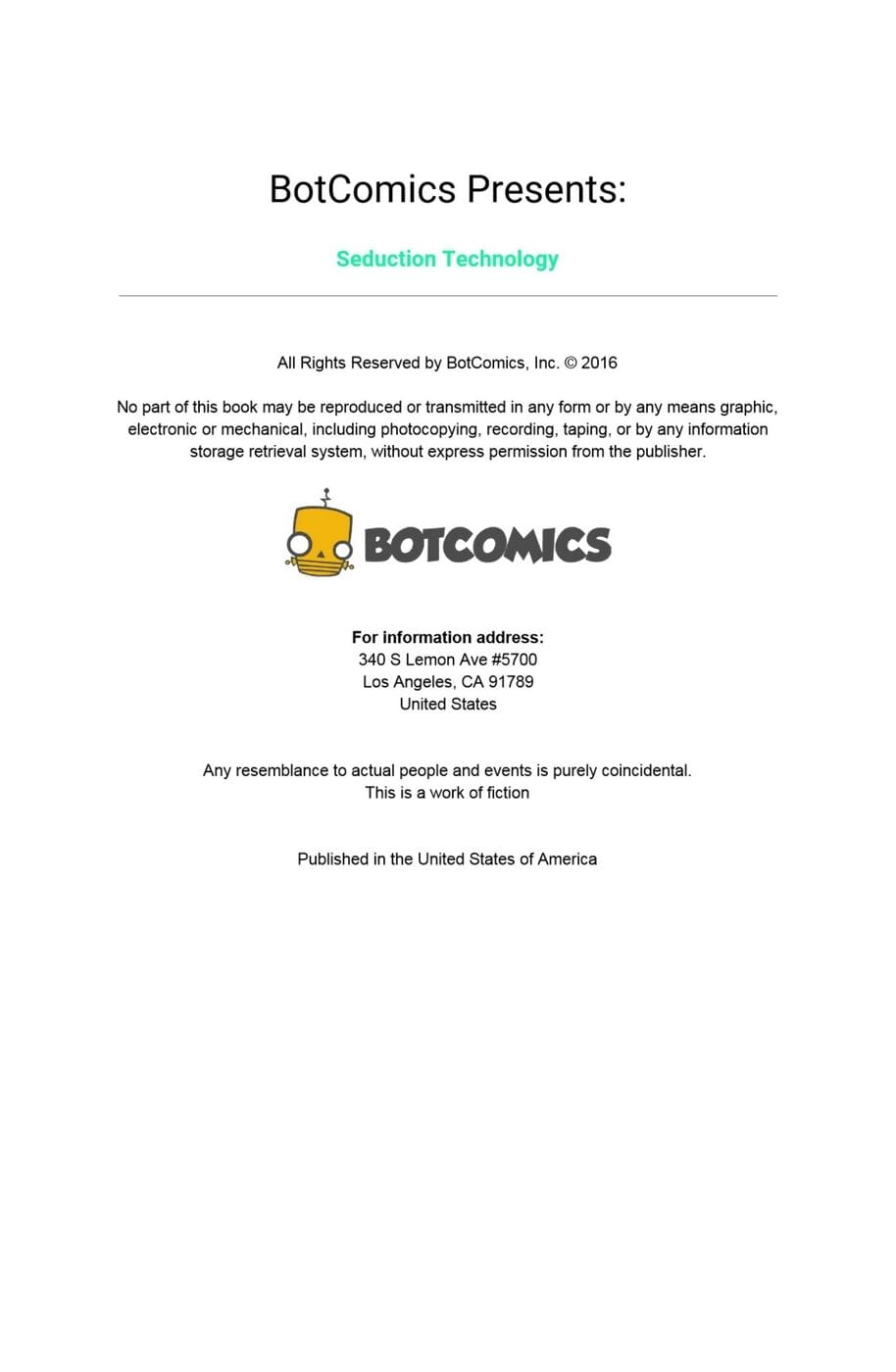 Bot- Seduction Technology Issue 4