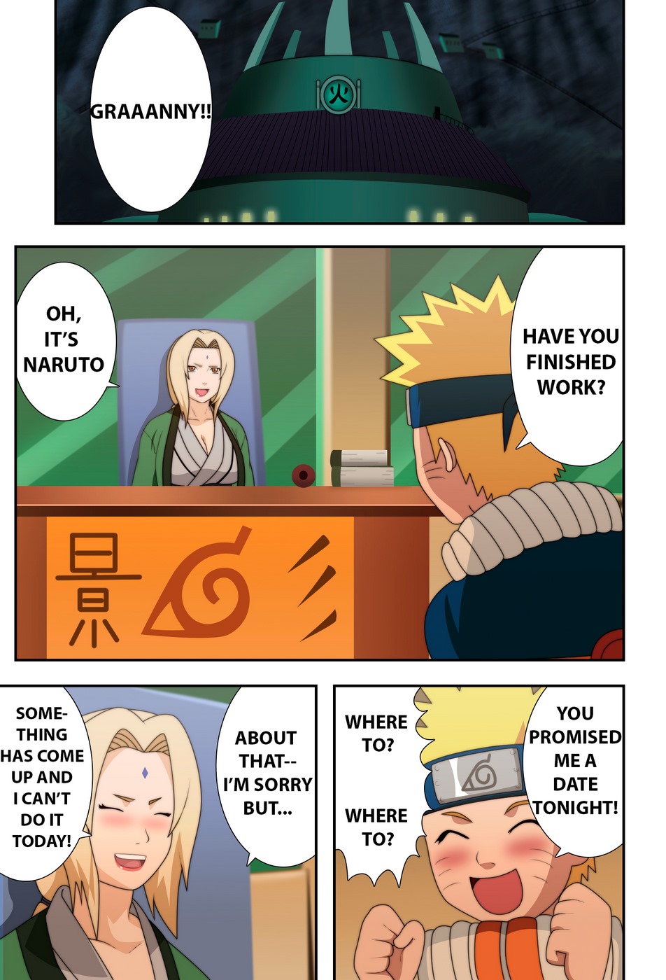 Naruto (naruho) chichikage grande Mama Ninja