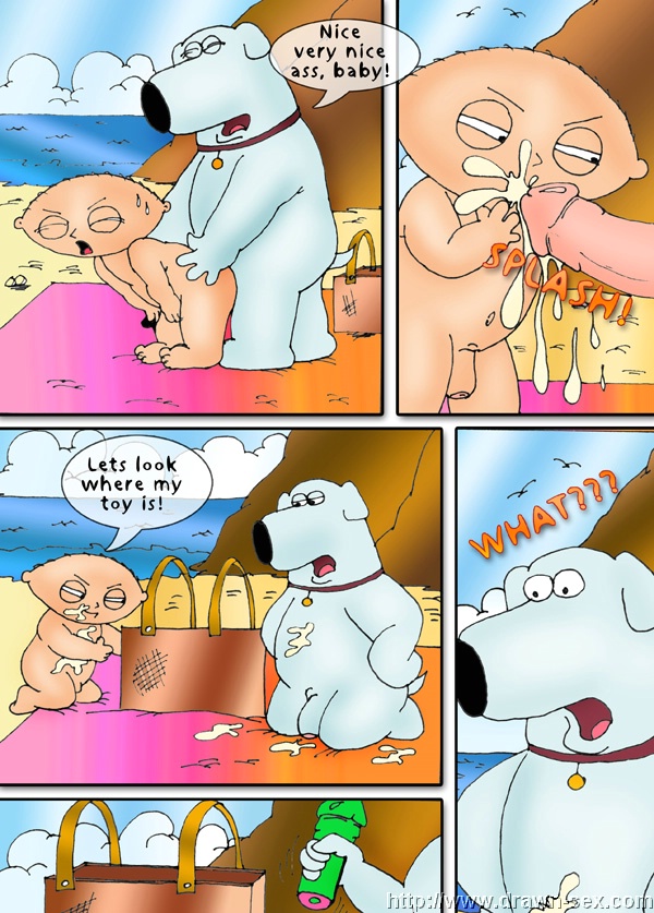 Family Guy - Beach Play,Drawn Sex