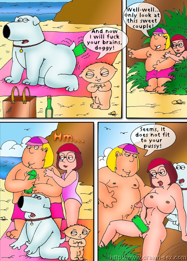 gia đình Thằng Bãi biển play,drawn tình dục