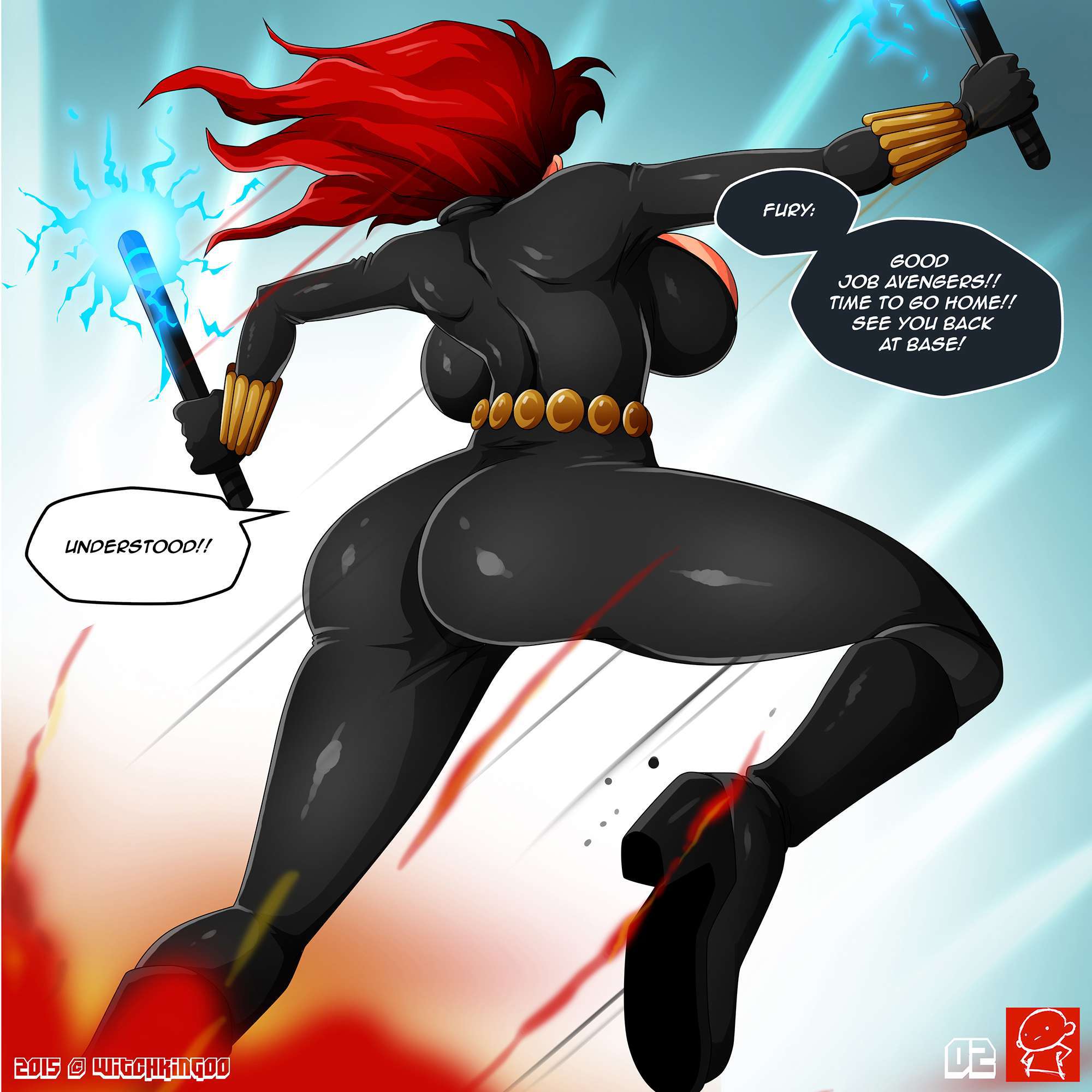 Black Widow- (Avengers) Witchking00