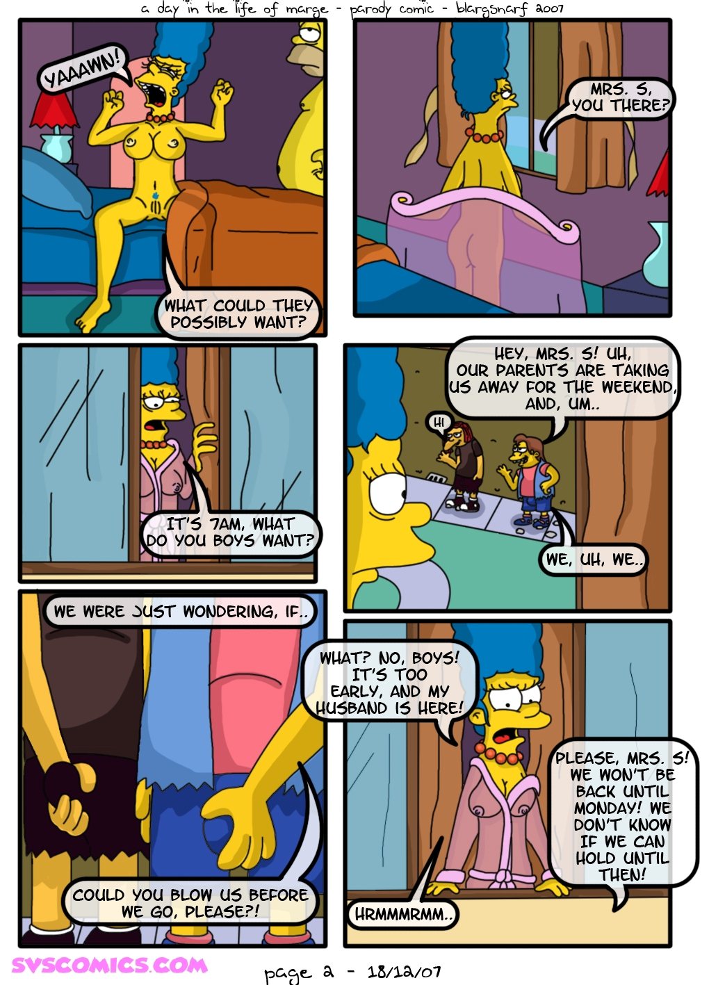 A dzień w Życie z Marge (the simpsons)