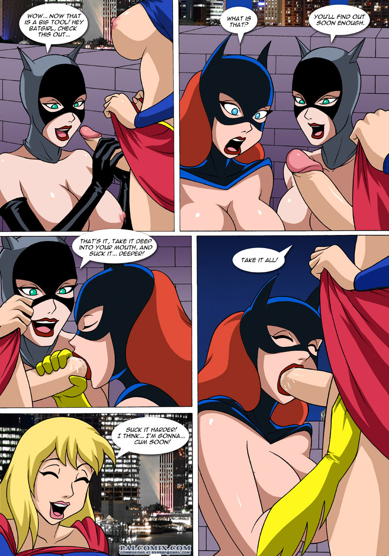 batgirl supergirl न्याय लीग