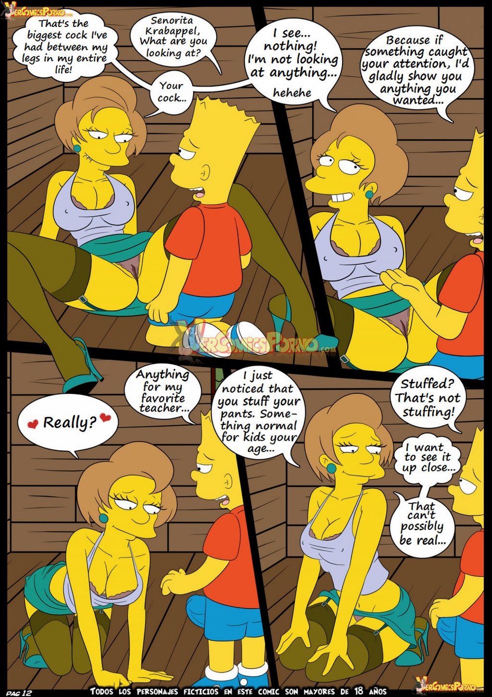 Los The simpsons 5 Nowy lessons, Croque