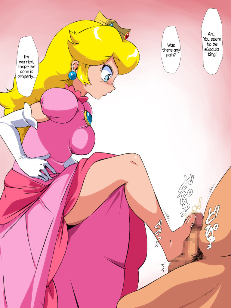 Sexo com princesa Pêssego parte 2