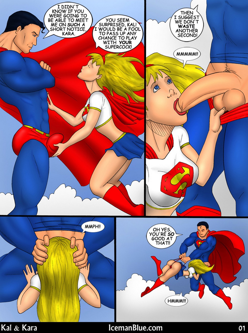 superman kal et Kara