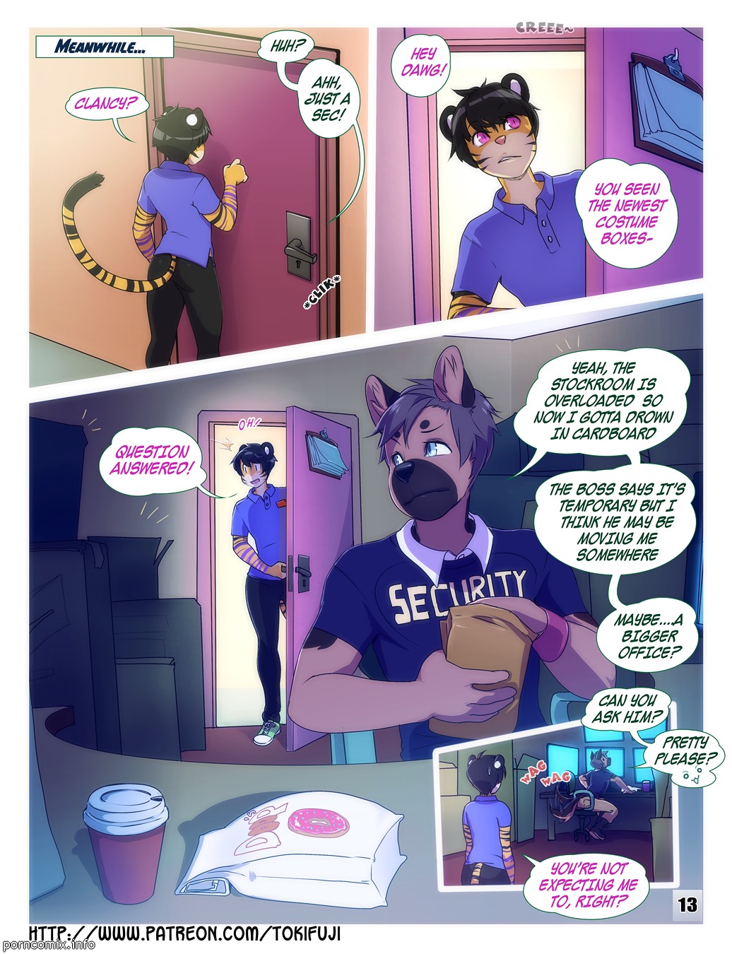 furry comic - Catching Up With Friends