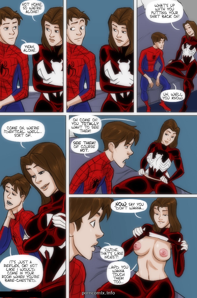 Spidercest 1-Spiderman XXX