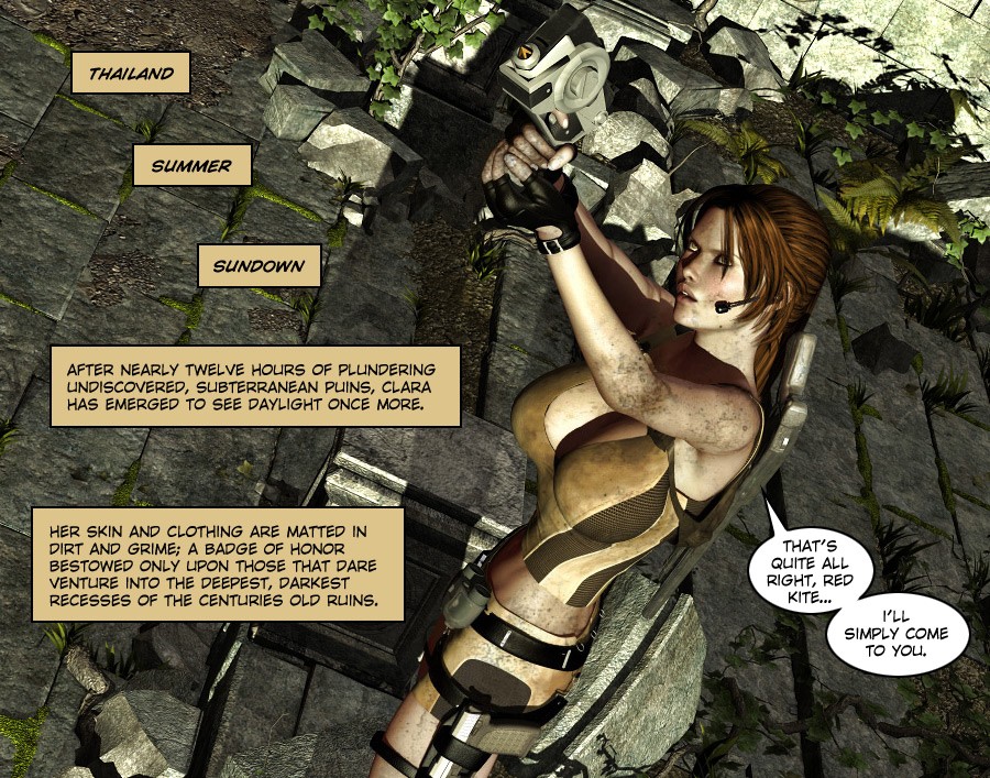 Lara Croft Clara Kuzgunlar 1