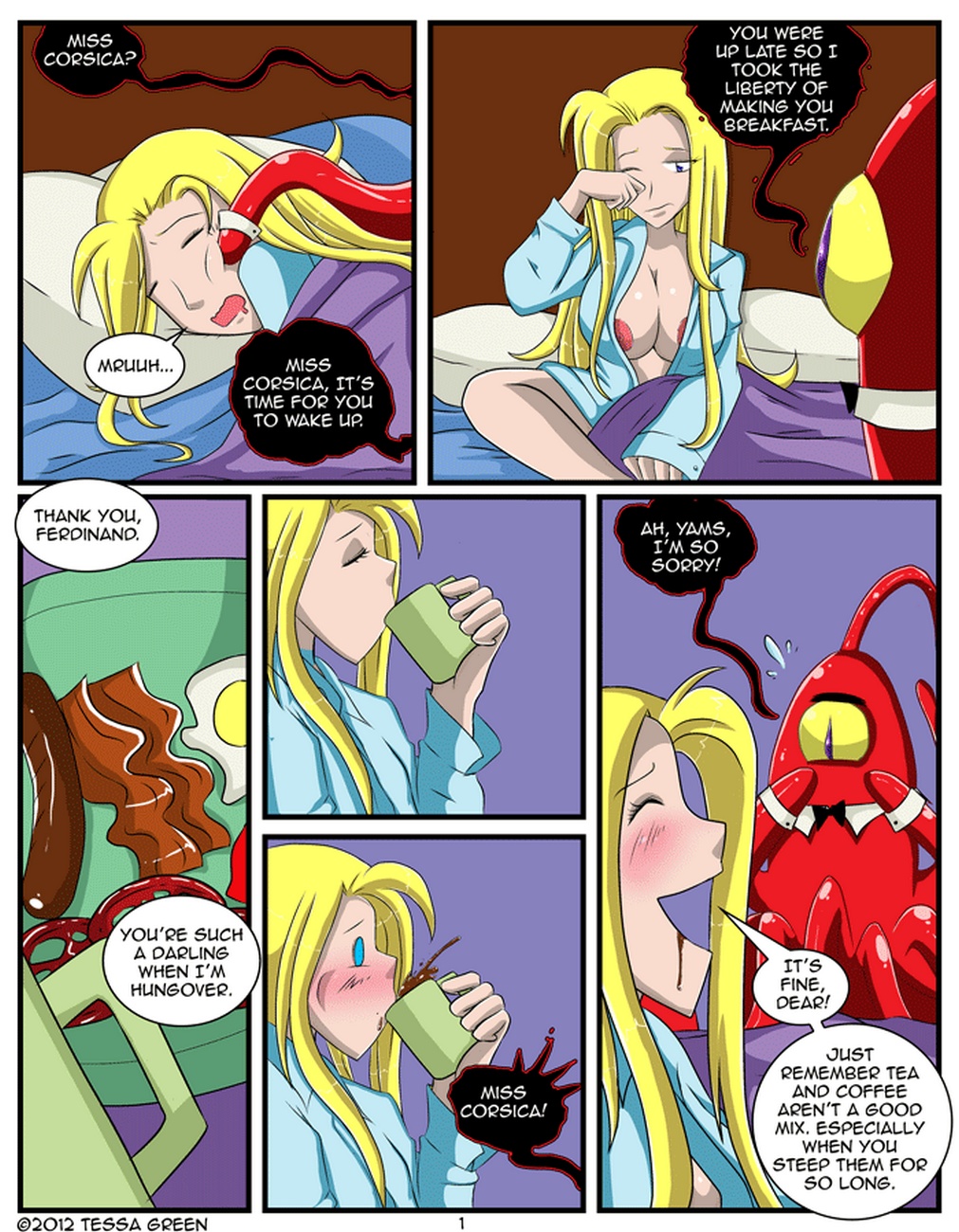 A Date With A Tentacle Monster 5 - Tentach