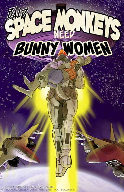 calvo espacio  necesidad Bunny mujer