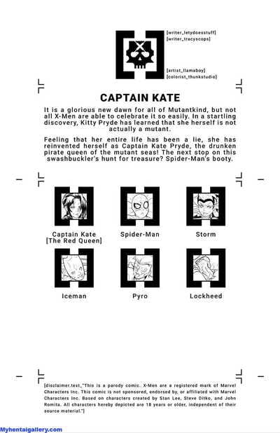 Maison de XXX - le capitaine Kate