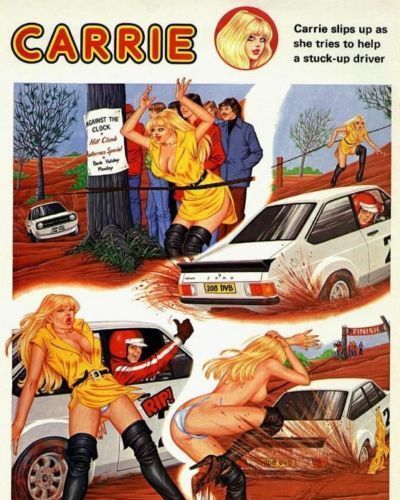 Carrie Karton Mädchen strip Komplett 1972-1988 - Teil 9