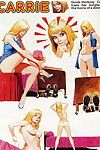Carrie caixa de papelão menina tira Completo 1972-1988